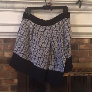 Banana Republic mini skirt with faux wrap front